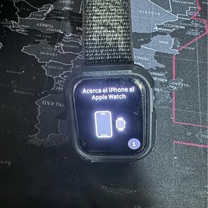 Apple Watch Series 7 GPS + Cellular - 45mm - Midnight Sport Band